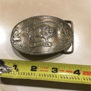 Vintage Buffalo belt buckle